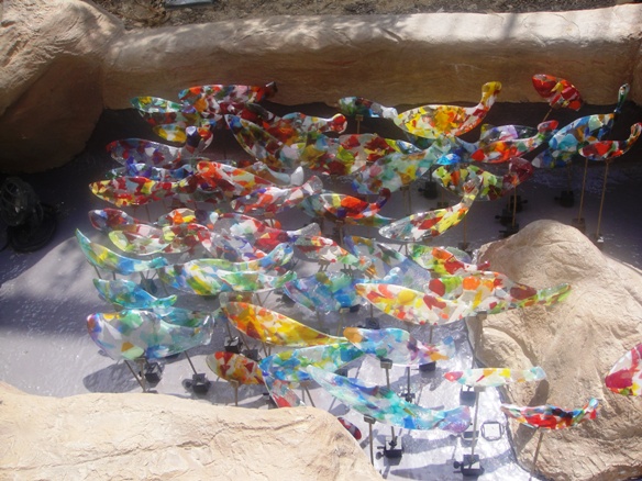 Children's Medical Center Garden Glass Fish