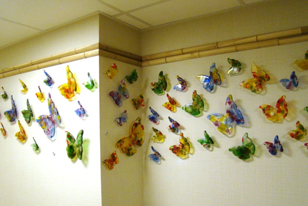 Baptist Health Foundation Butterfly Mural