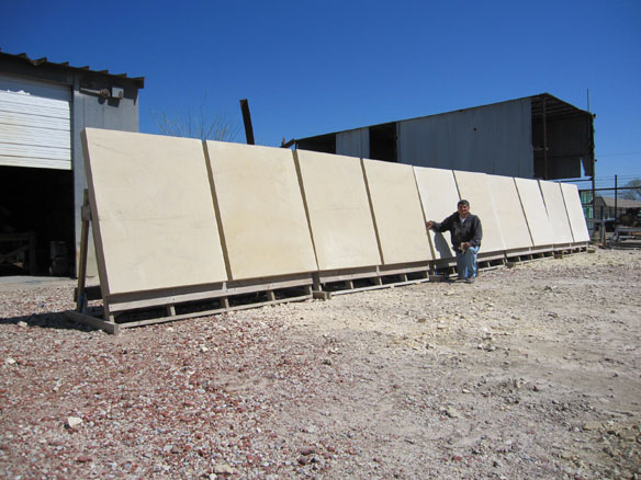 Children's Medical Center Garden Limestone Wall