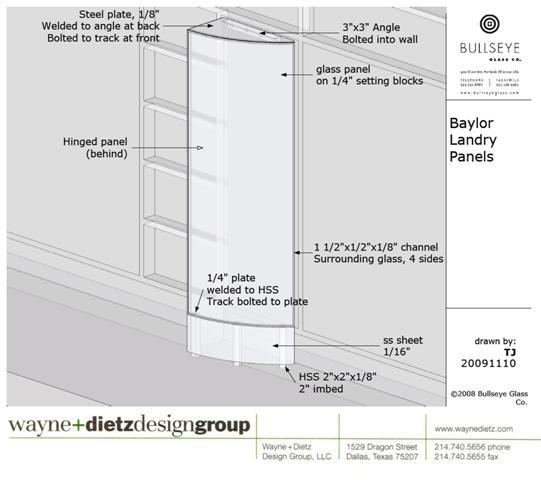 Baylor Chapel Wall Panels