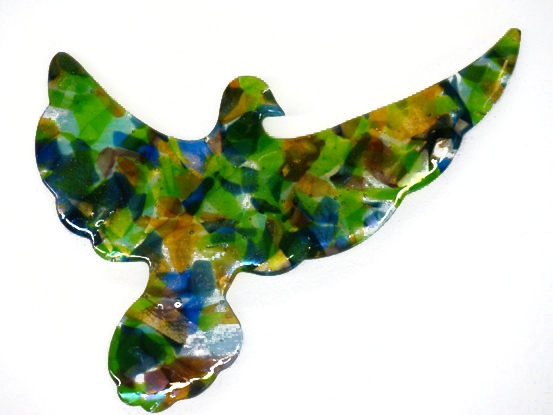 Cast Glass Bird